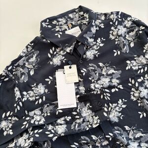 Denim & Flower LS Button-Down Shirt